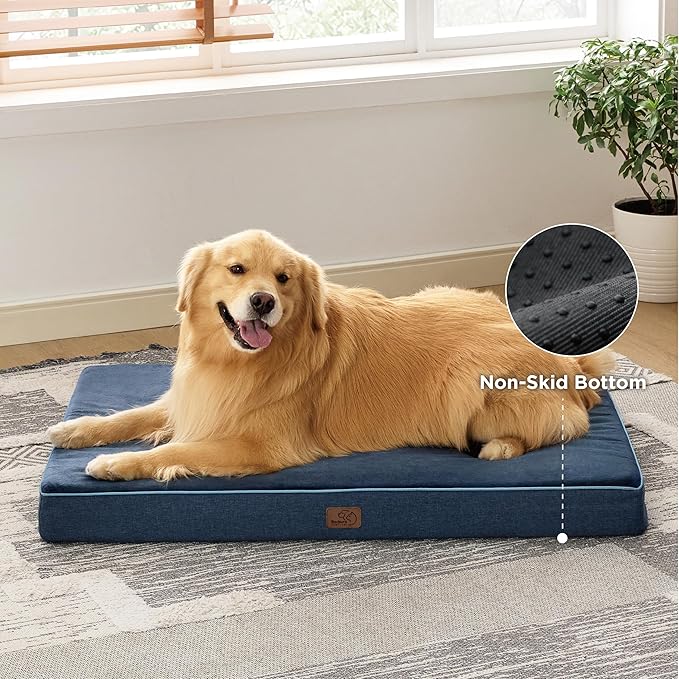 Bedsure Memory Foam Dog Bed for Extra Large Dogs
