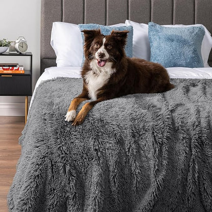 PetAmi Waterproof Dog Blanket for Large Dog 60x80 Gray