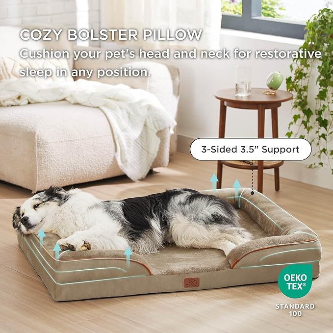 Bedsure Orthopedic Dog Bed for Extra Large Dogs