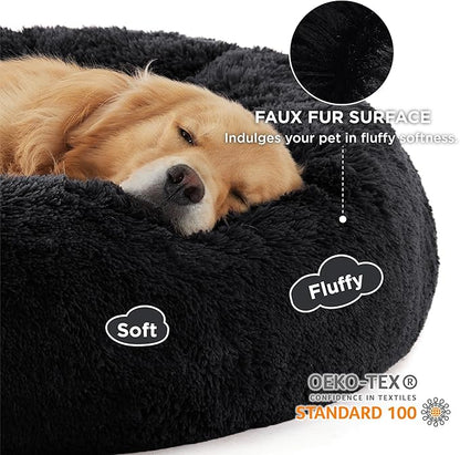 Bedsure Calming Dog Bed for Extra Large Dogs 45 inches 125 lbs