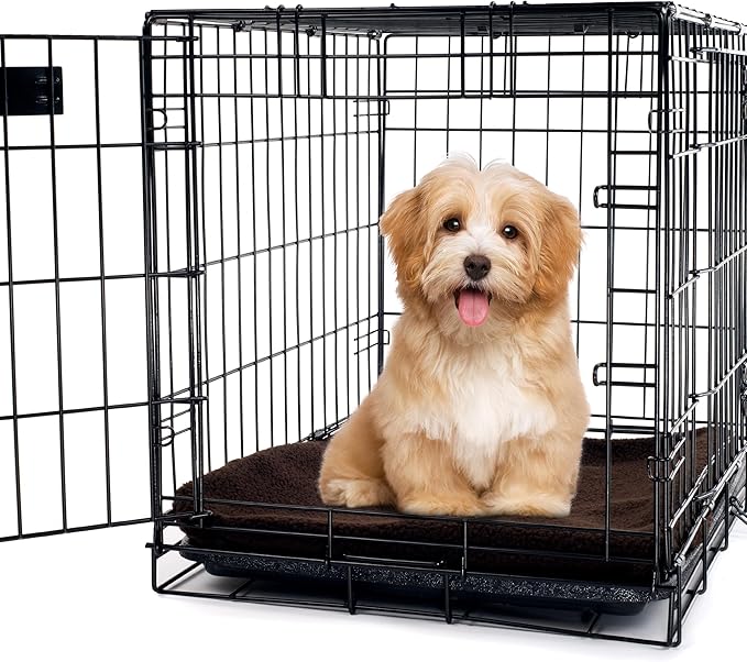 PETMAKER Small/Medium Self Warming Thermal Crate Pad-25x18-Chocolate