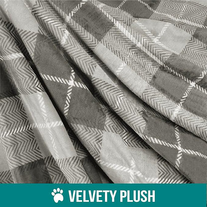 PetAmi Waterproof Dog Blanket for Small Medium Dog 29x40 Plaid