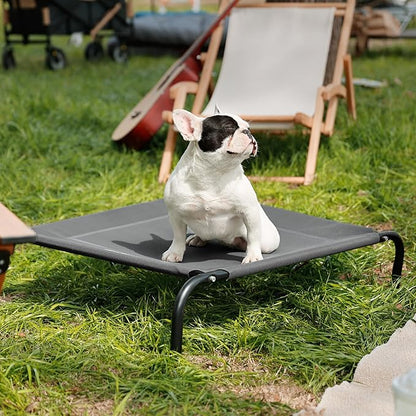 Bedsure Medium Elevated Cooling Outdoor Dog Bed 43 inches