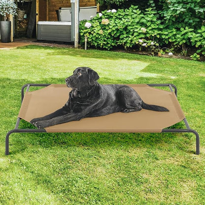 MoNiBloom Elevated Dog Bed for Large Dogs 54 Inches
