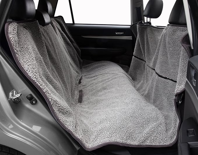 Waterproof Microfiber Zippered Pet Hammock Seat Cover 62“ W 75“