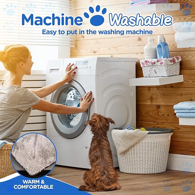 PupProtector Waterproof Throw Blanket for Dogs and Cats (60" L 50" W)