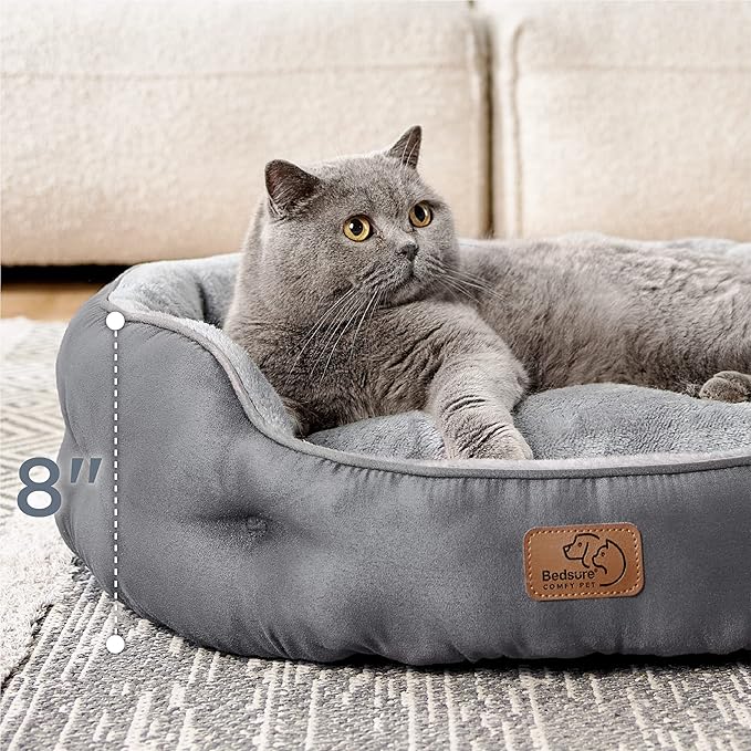 Bedsure Dog Beds for Small Dogs 25 Inches,