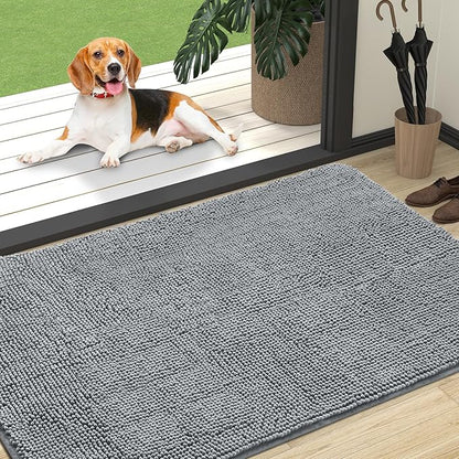 OLANLY Dog Door Mat for Muddy Paws 47x32