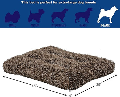 Midwest Homes for Pets Deluxe Dog Beds 1-Year Warranty, 46.0" L 28.0" W 4.0" Th
