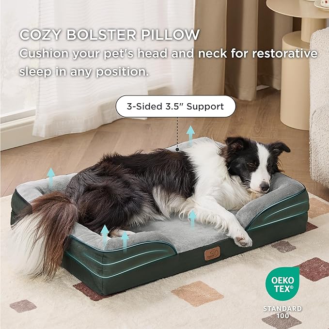 Bedsure Orthopedic Dog Bed for Large Dogs