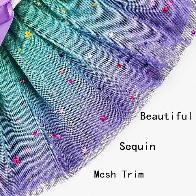 Dog Dress Birthday Clothes for Small Medium Dogs