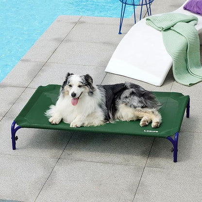 Lesure Elevated Raised Outdoor Dog Bed 49"