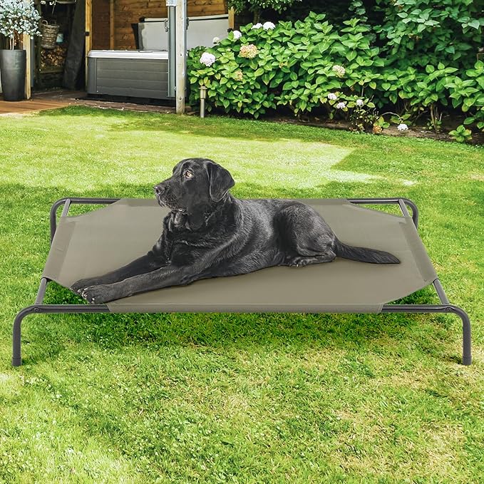 MoNiBloom Elevated Dog Bed for Large Dogs 54 Inches