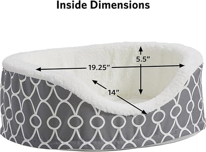 MidWest Homes for Pets Orthoperdic Egg-Crate Nesting Pet Bed w/ Teflon Fabric Protector