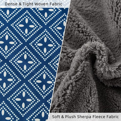 DaysU Reversible Waterproof Dog Blanket for Couch 28 x 40 Inches