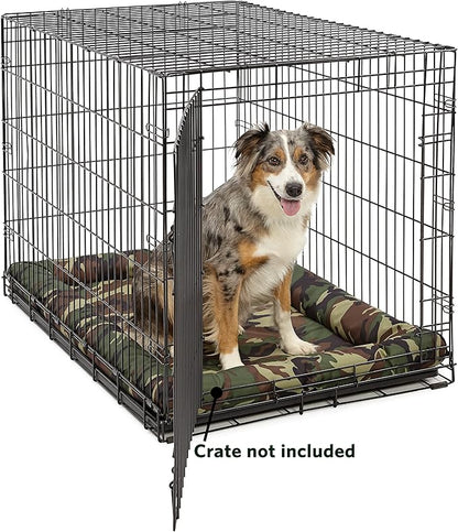 MidWest Homes for Pets Maxx Dog Bed for Metal Dog Crates 42-Inch, Camouflage