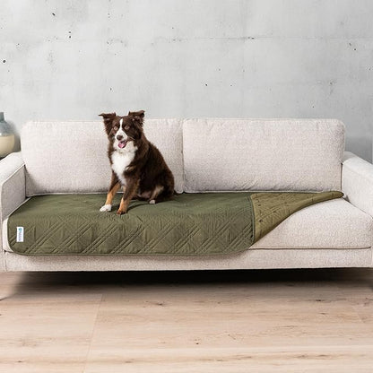 PetAmi Waterproof Couch Cover for Dogs 30x70 Green