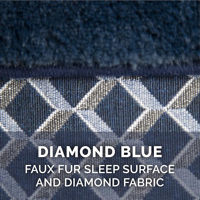 Furhaven Pillow Dog Bed for Large Dogs w/ Removable Bolsters & Washable Cover