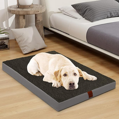 Easy-Going Dog Bed for Large Dogs (54x44x4 in,