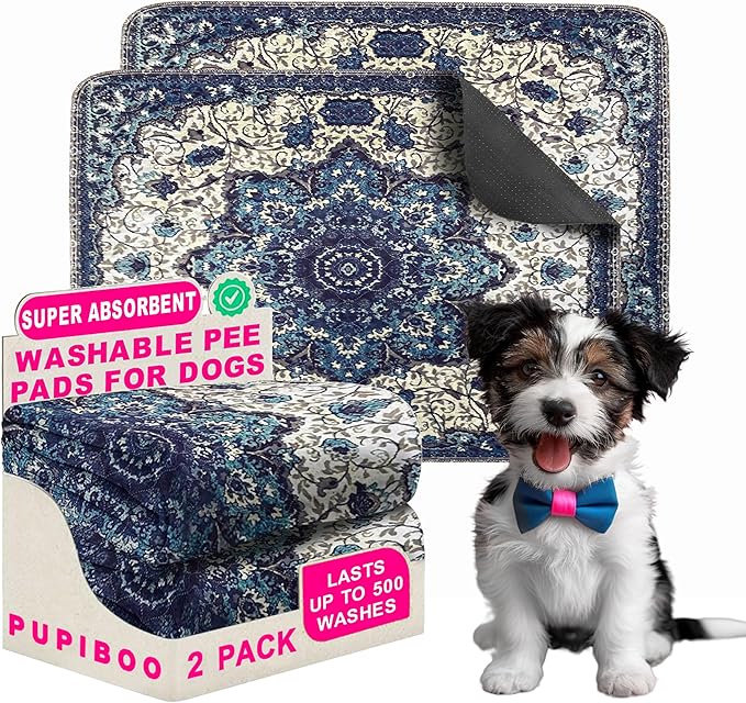 Washable Pee Pads for Dogs 100% Waterproof,