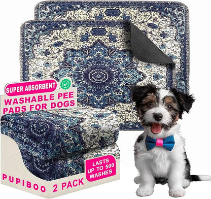 Washable Pee Pads for Dogs 100% Waterproof,