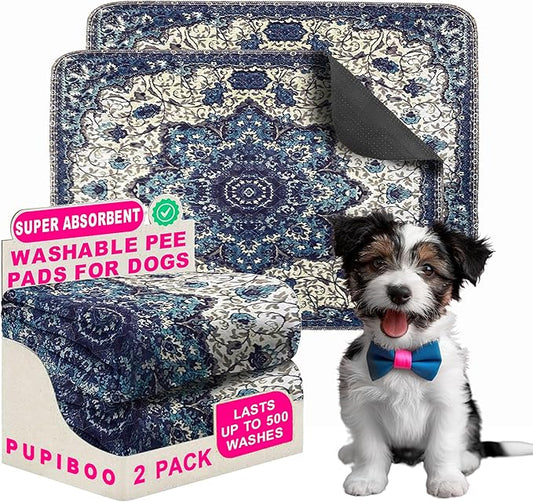 Washable Pee Pads for Dogs 100% Waterproof,