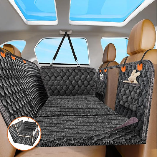 Back Seat Extender for Dogs with Non-Slip Mat 40/60 Split 100% Waterproof