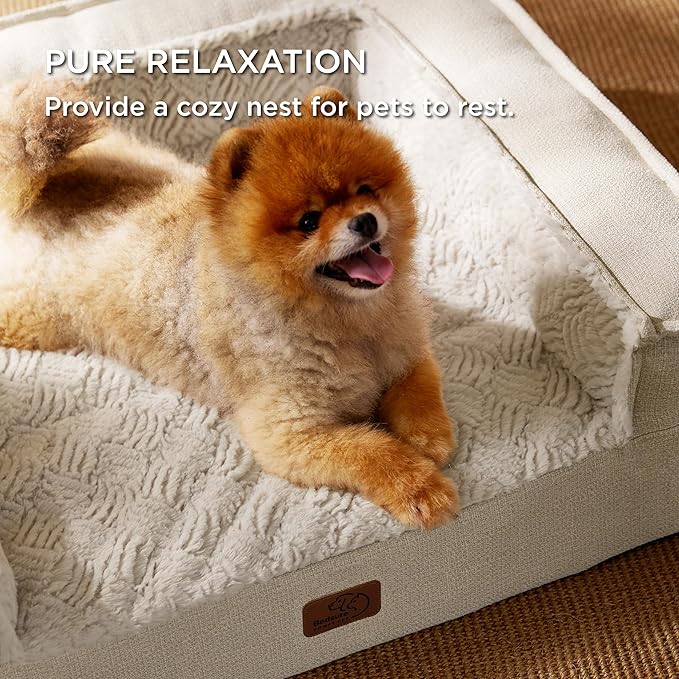 Bedsure Orthopedic Dog Bed for Small Dogs