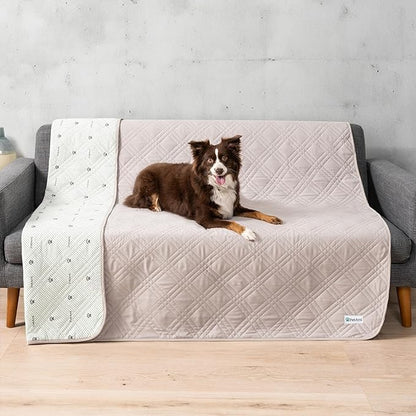 PetAmi Waterproof Couch Cover for Dogs 68x82 Beige