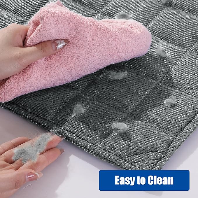 HOMBYS Chew Proof Dog Crate Bed Mat 22"x35" Indestructible