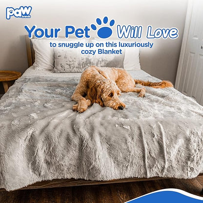 PupProtector Waterproof Throw Blanket for Dogs and Cats (60" L 50" W)