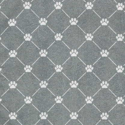 Bone Dry Pet Grooming Towel Collection Absorbent Microfiber X-Large 41x23.5", Trellis