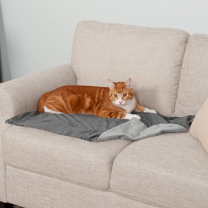 Furhaven Waterproof Throw Blanket for Dogs & Indoor Cats