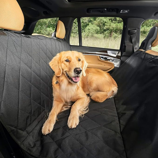 Plush Paws Products Premium Rear Car Seat Protector w/Hammock