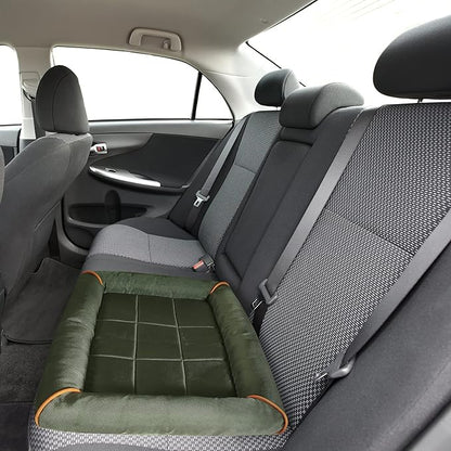 Friends Forever Bolster Dog Crate Mat 30 Inch