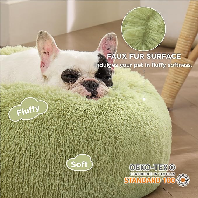 Bedsure Calming Dog Bed for Small Dogs 25 lbs 23 inches