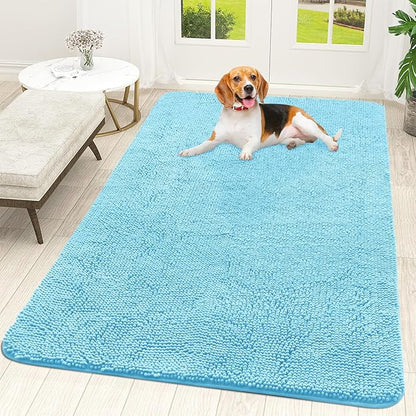 OLANLY Dog Door Mat for Muddy Paws 59x35