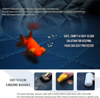Dog Seat Cover for Cars Trucks SUVs