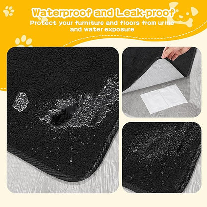 BALAPET Chewproof Dog Blanket for Medium & Large Dogs Chewers(30 * 40IN)