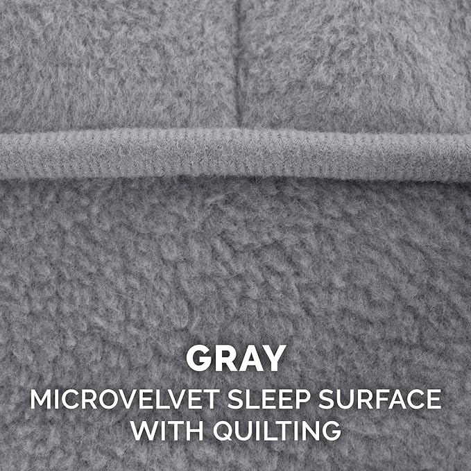 Furhaven Replacement Dog Bed Cover Microvelvet Contour Luxe Lounger