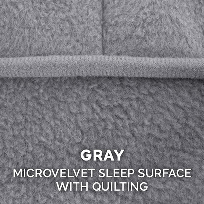 Furhaven Replacement Dog Bed Cover Microvelvet Contour Luxe Lounger