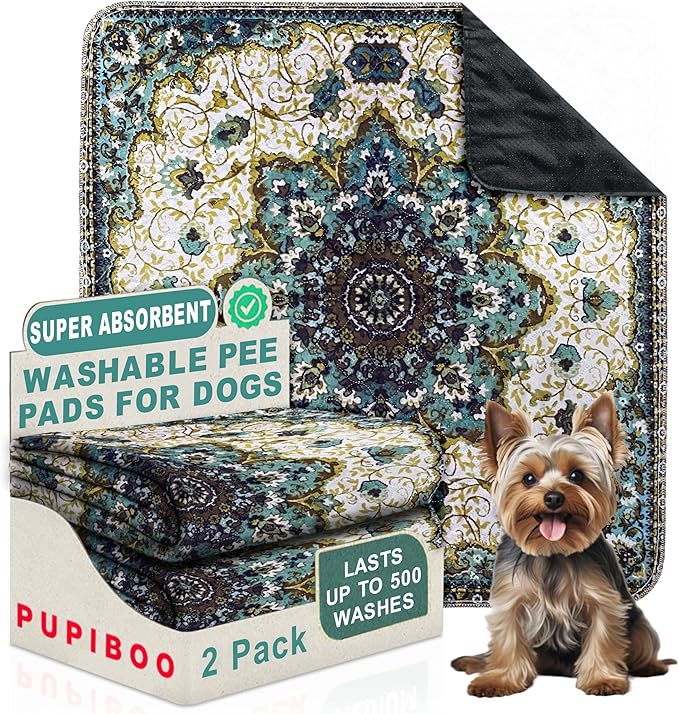 Washable Pee Pads for Dogs 100% Waterproof,