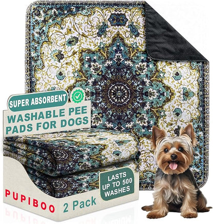 Washable Pee Pads for Dogs 100% Waterproof,