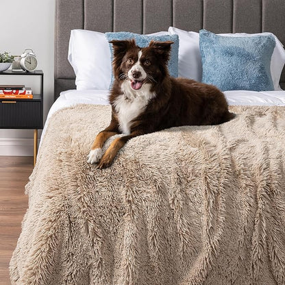 PetAmi Waterproof Dog Blanket for Medium Large Dogs 40x60 Taupe