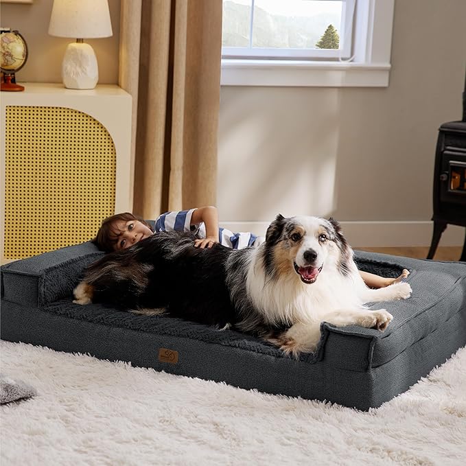 Bedsure Orthopedic Dog Bed for Extra Large Dogs