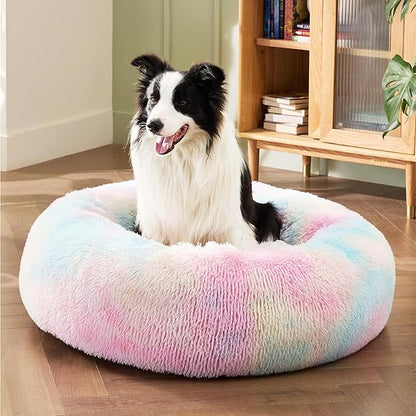 Bedsure Calming Dog Bed for Large Dogs 100 lbs 36 inches