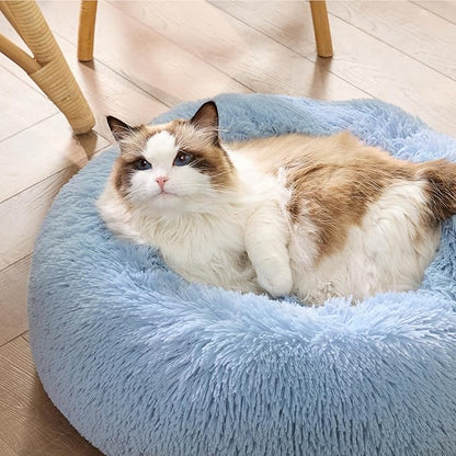 Bedsure Calming Cat Bed for Indoor Cats 15 lbs 20 inches