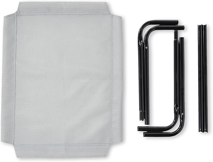 Amazon Basics Cooling Elevated Dog Bed with Metal Frame 35.6"L x 21.8"W x 7.7"Th