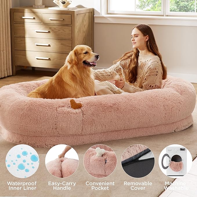 Bedsure Human Dog Bed for People Adults