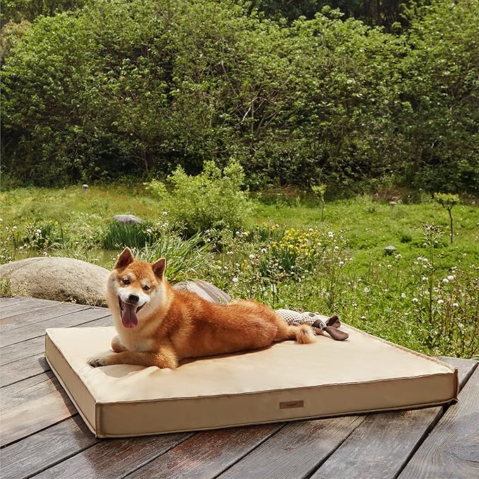 Lesure Outdoor Waterproof Dog Beds for Large Dogs